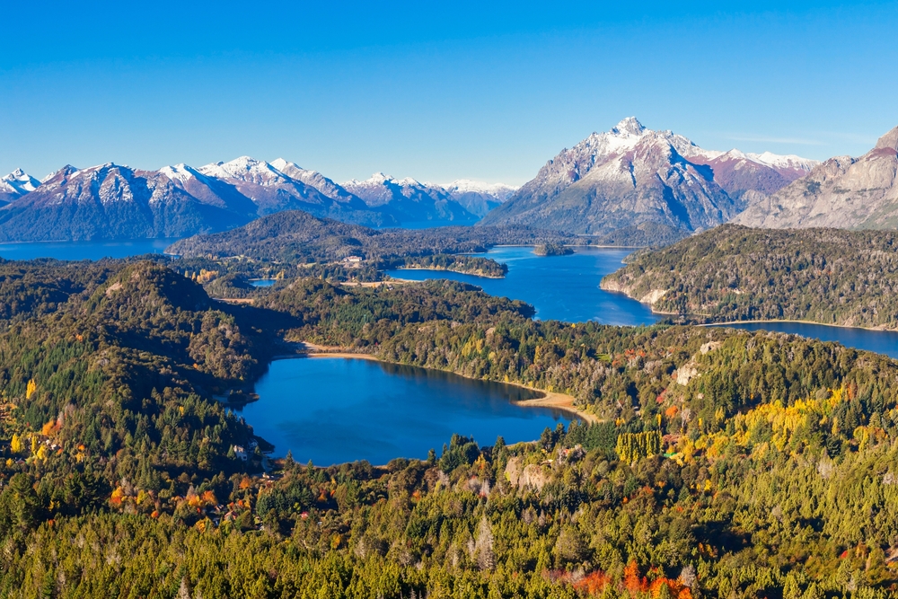 Nahuel,Huapi,National,Park,Panoramic,View,From,Cerro,Campanario,Viewpoint